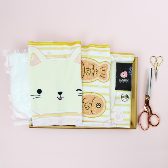 【Anemone Cat Baby Doll】Original Printing & Pattern 6枚目の画像