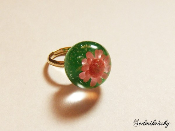 【SALE】Flower Candy Ring / GR 1枚目の画像