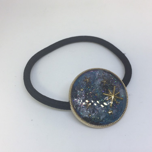 レジンの髪ゴム 星空 ヘアゴム Naturel 通販 6511889｜Creema