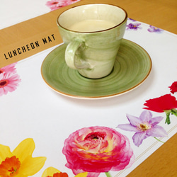 LUNCHEON MAT＊お花 2枚目の画像