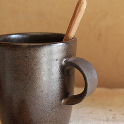 マグカップ　こげ茶系　(L) 2枚目の画像
