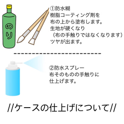 4-1 iPhone他、全機種対応 手帳型ケース ミナペルホネン look ブルー ꕤ受注制作ꕤ 5枚目の画像