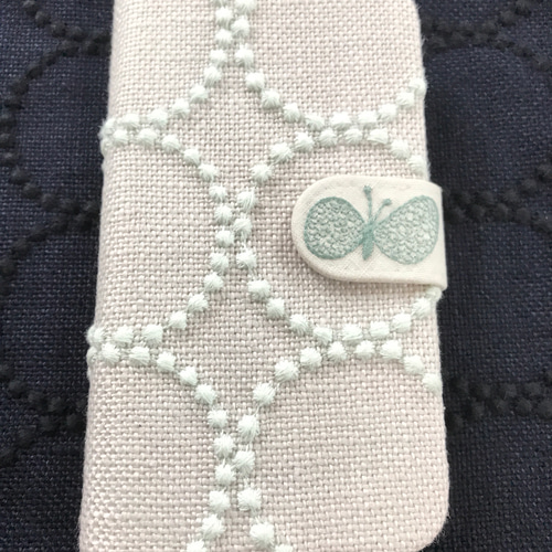 【iphone14】ライトグレー タンバリン 手帳型スマホケース ミナペルホネン iphone14】ライトグレー タンバリン 手帳型スマホケース ミナ