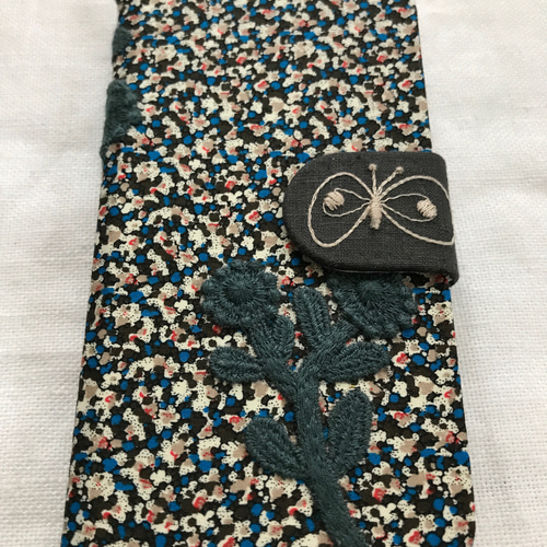 18-5 iPhone他、全機種対応 手帳型ケース ミナペルホネン リバティ