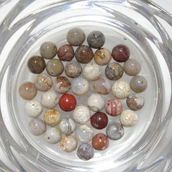 天然石ジャスパー ６ｍｍ 丸玉ビーズ ブレスレット 合玉 ピアス イヤリング ネックレスに 10個入り 2枚目の画像