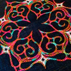 アイヌ刺繍クロスマット タペストリー・壁掛け モレウ工房 通販