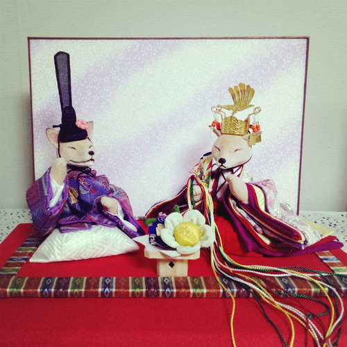 きつね雛 その他人形 壱師 通販 3659426｜Creema(クリーマ)