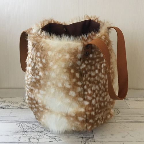 本革 バンビリアルファー トートバッグ