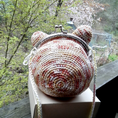 ハンドメイド がま口バルーンポシェット フランシュリッペ
