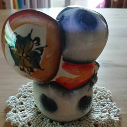 ロシア グジェリ焼き ハリネズミ 陶器置物 5枚目の画像