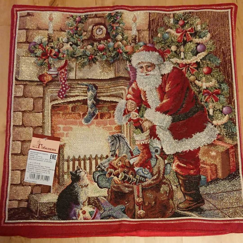 タペストリー クッション ベルギーからメーカー直輸入】本物タペストリー（ゴブラン織り