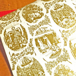 U.S.A. ヴィンテージ包装紙【子供達とクリスマス】DA-WP040 3枚目の画像