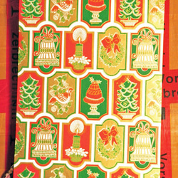 U.S.A. ヴィンテージ包装紙【クリスマスキャロル】DA-WP042 2枚目の画像