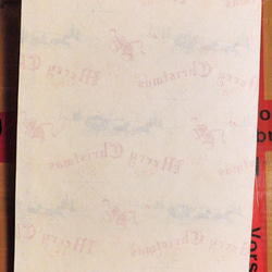 U.S.A. ヴィンテージ包装紙【ベルと馬車】DA-WP044 4枚目の画像