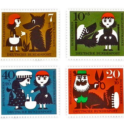 ドイツ童話切手（赤ずきん） Germany DA-STE061 包装紙