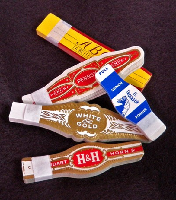 250枚♪Vintageシガーバンド【ABCDE】 DA-CB006 包装紙・ラッピング