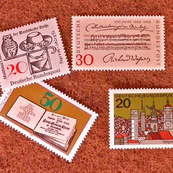 ドイツ切手（聖書と楽譜）Germany　DA-STE086 2枚目の画像