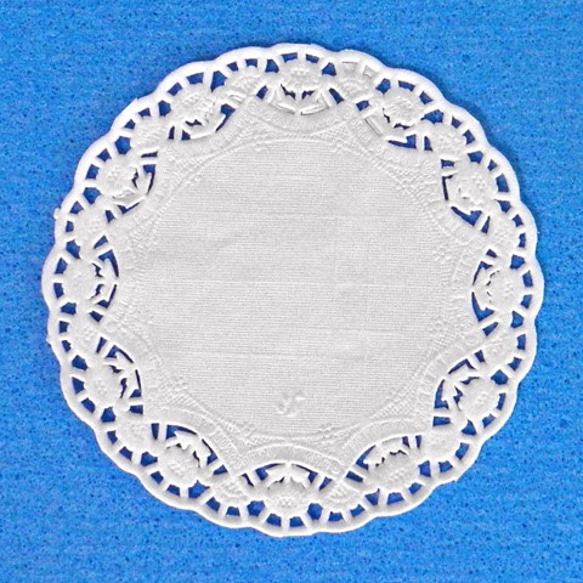 90mm 英国レースペーパー（10枚）DA-LPN002 1枚目の画像