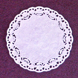 90mm 英国レースペーパー（10枚）DA-LPN002 2枚目の画像