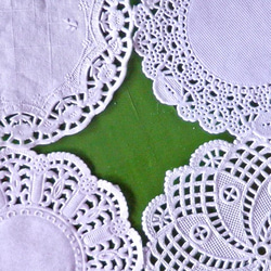 90mm 英国レースペーパー（10枚）DA-LPN002 4枚目の画像