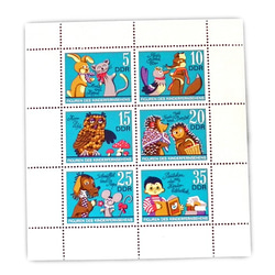 ドイツ切手（歯車と飛行機）Germany DA-STE085 包装紙・ラッピング