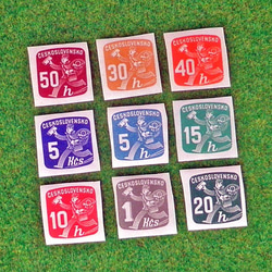 チェコ未使用古切手  Czech   DA-STE094 2枚目の画像