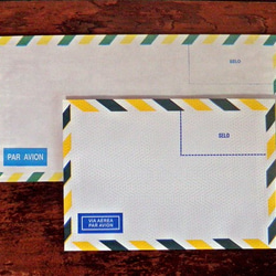 Vintage エアメール封筒セット【小さなおまけ付き♪】 DA-CO077 3枚目の画像