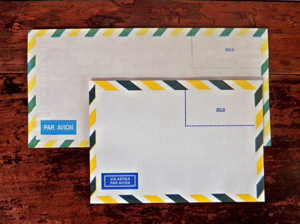 Vintage エアメール封筒セット【小さなおまけ付き♪】 DA-CO077 3枚目の画像