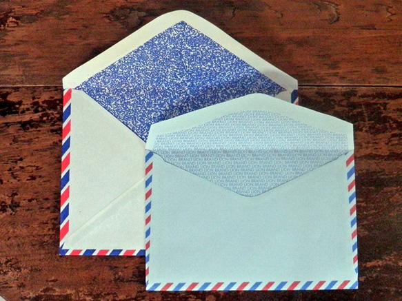 Vintage エアメール封筒セット【小さなおまけ付き♪】 DA-CO077 6枚目の画像