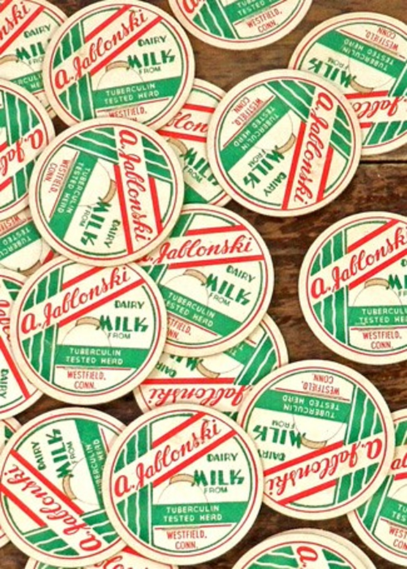 VintageミルクキャップVol.12  DA-MC012 1枚目の画像