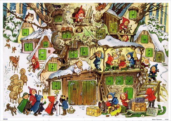 福袋 バースデイ 輸入版カレンダー Adventskalender vom Dachboden Opa's 輸入版カレンダー