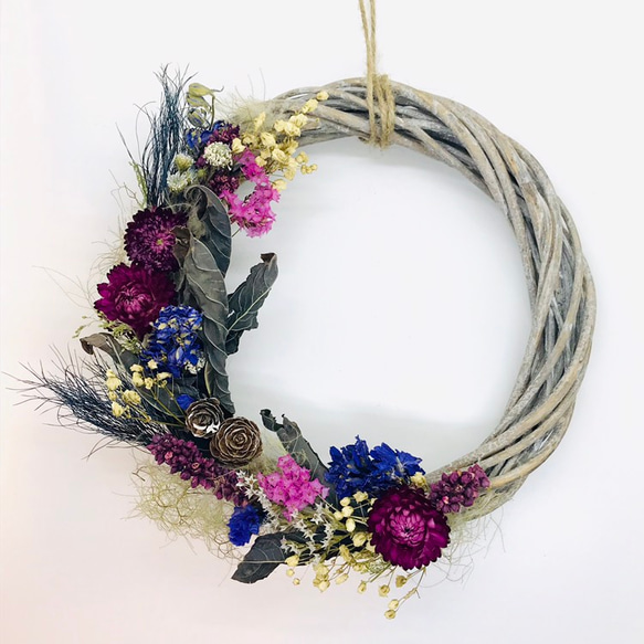ドライフラワーリース〜Autumn Flower〜 リース Mikuy_Flower 通販