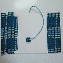 布のブックカバー（変わり織り） 3枚目の画像