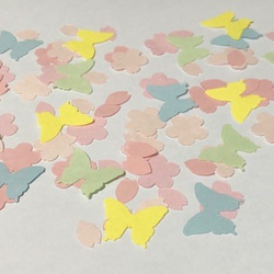 新作☆桜の花びら＋蝶のフレーク　 3枚目の画像
