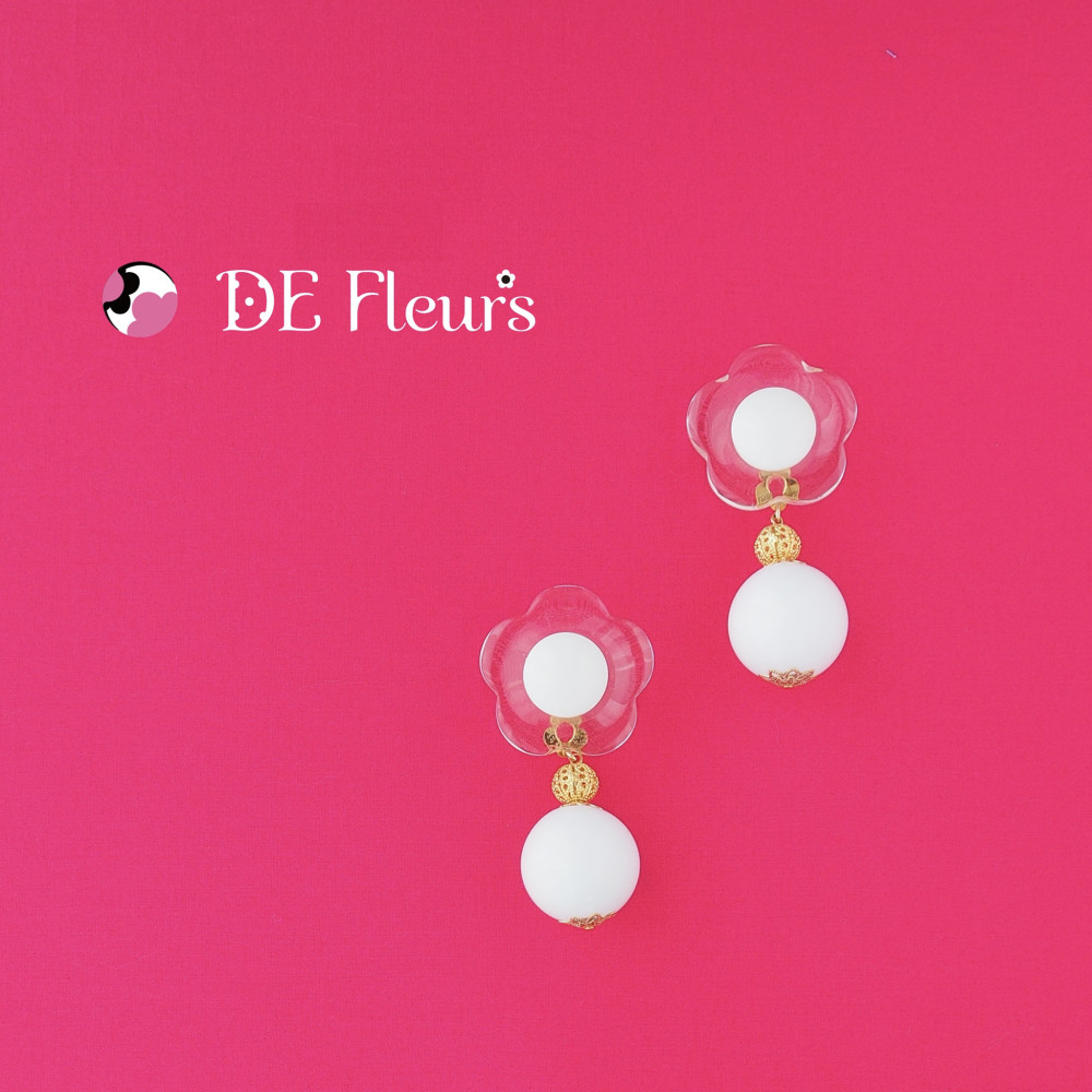 花＊花＊花デイジーイヤリング