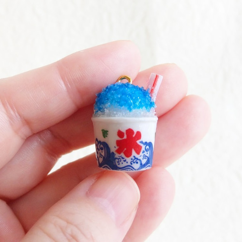 ゆらゆら☆屋台かき氷ピアス（イヤリング） ピアス（フック