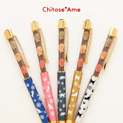 コロちゃん♡様　ボールペン　1本 金平糖☆ねこ柄ボールペン（1本）※替え芯付き ペン・筆記用具 Chitose