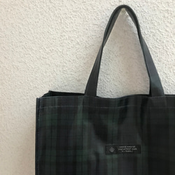 マチ付ビニコ♪シンプルトートbag  (57B-19) 3枚目の画像