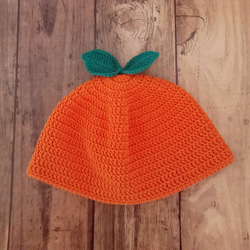 果物　オレンジ帽子 2枚目の画像