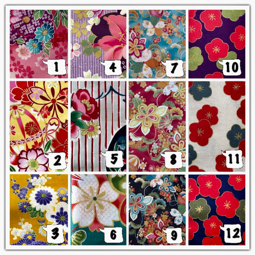 和柄 着物風 スタイ✩.*˚ 和柄・無地組み合わせ自由～ スタイ