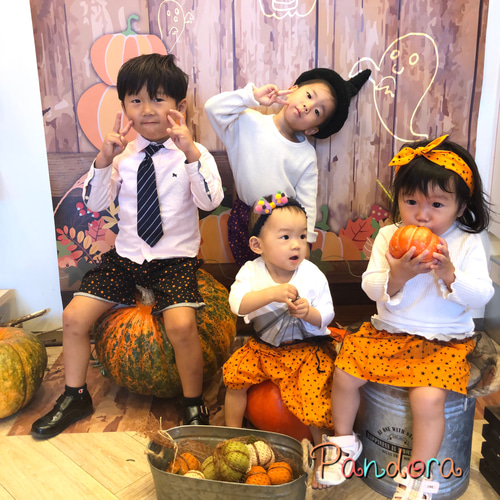 ハロウィン カボチャパンツ ✩.*˚ ベビー服 Pandora 通販 12555718