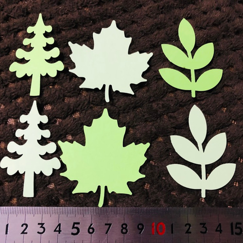 クラフトパンチ 大きな葉っぱセット その他素材 ノンサン 通販 8616207