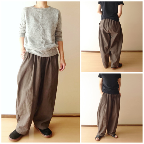 受注】ラスト1着分☆小さいさん向け☆NEWバルーンパンツ☆総ウエスト