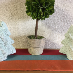 KNIT TREE★　ニットツリー　クリスマスツリー　　アロマ　ストーン　 4枚目の画像