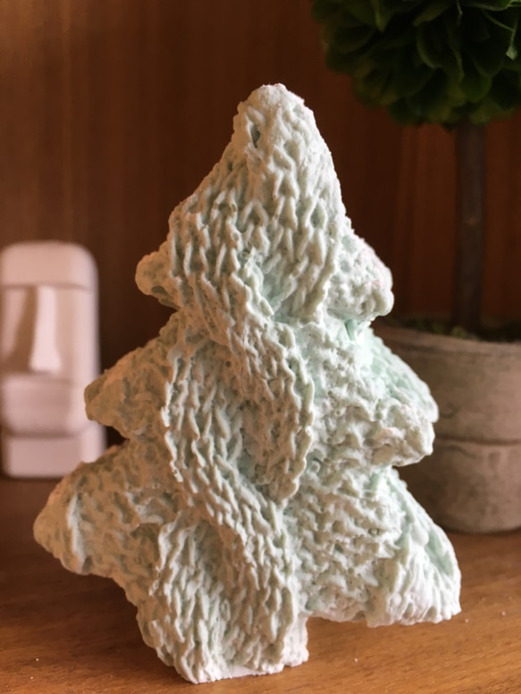 KNIT TREE★　ニットツリー　クリスマスツリー　　アロマ　ストーン　 6枚目の画像