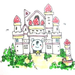 ミニチュアアート　ユトリロ他 KOMAGO Tetsutarou 小孫哲太郎, No.22 Polychrome Yunomi with