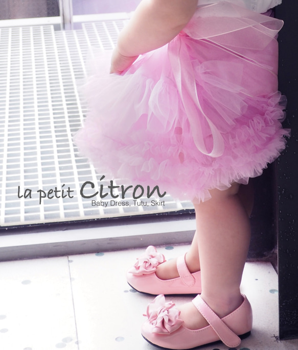 Bright Pink Classic Handmade Tutu 亮粉紅色手工澎澎裙 第1張的照片