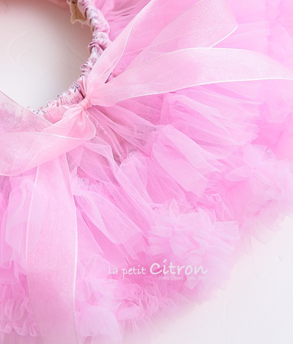 Bright Pink Classic Handmade Tutu 亮粉紅色手工澎澎裙 第3張的照片