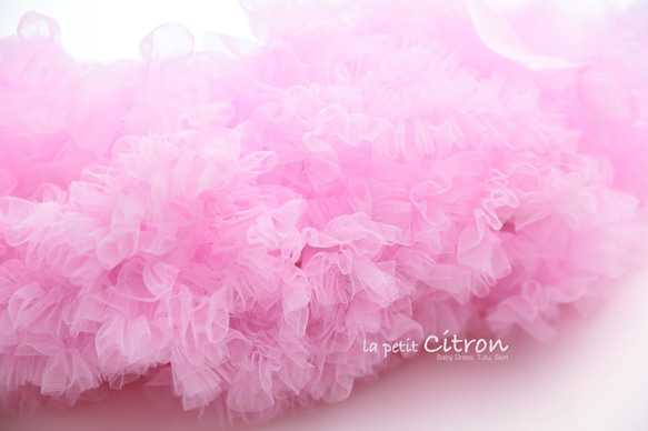 Bright Pink Classic Handmade Tutu 亮粉紅色手工澎澎裙 第4張的照片