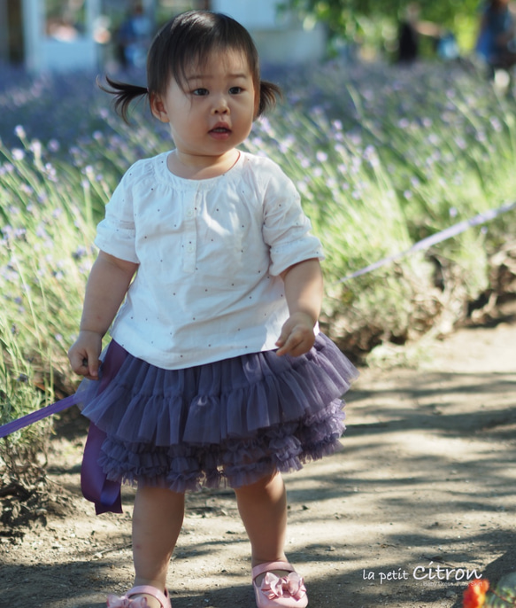 Lavender Classic Handmade Tutu 薰衣草色手工澎澎裙 第2張的照片